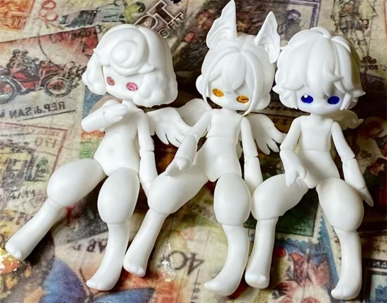 ユリ 海外限定 フィギュア マスコット ドール 人形 女の子 猫 ファントム ユリ 海外限定 フィギュア マスコット ドール 人形 女の子 猫